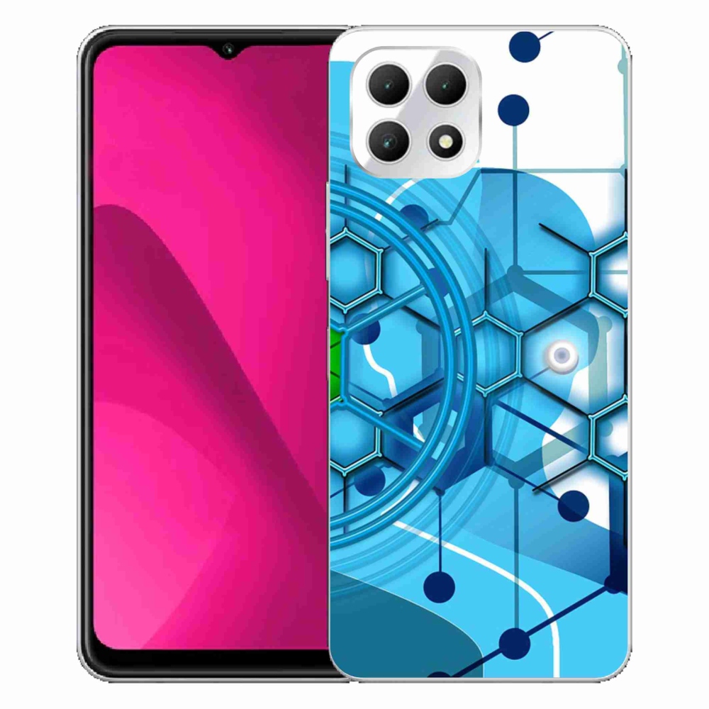 Gelový kryt mmCase na T-Mobile T Phone 2 - abstraktní vzor 2