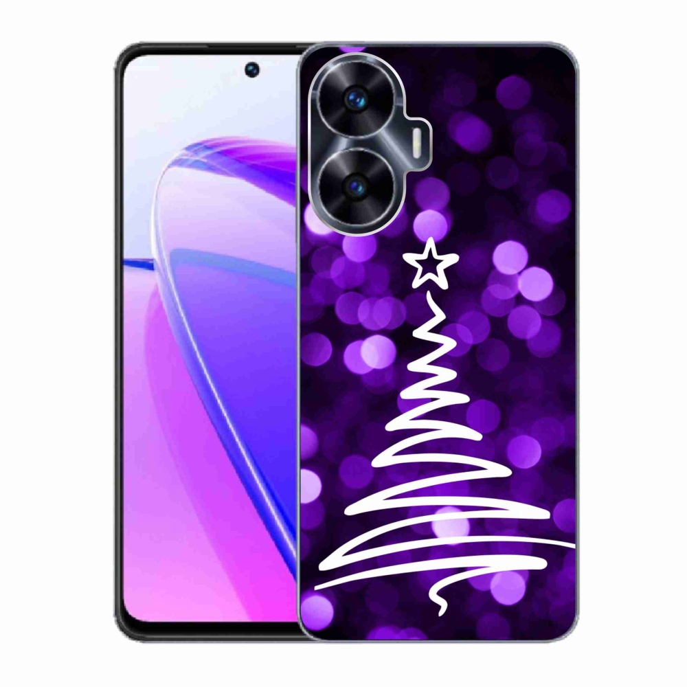 Gelový kryt mmCase na Realme C55 - stromek