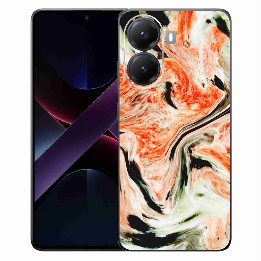 Gelový kryt mmCase na Xiaomi Poco X7 Pro 5G - abstrakt 25