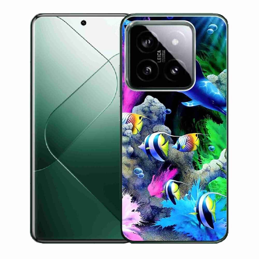 Gelový obal mmCase na Xiaomi 14 - mořský svět