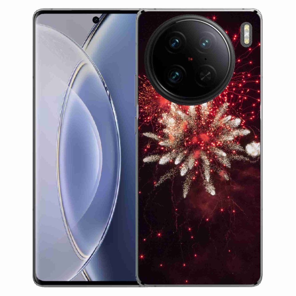 Gelový kryt mmCase na Vivo X90 Pro - ohňostroj