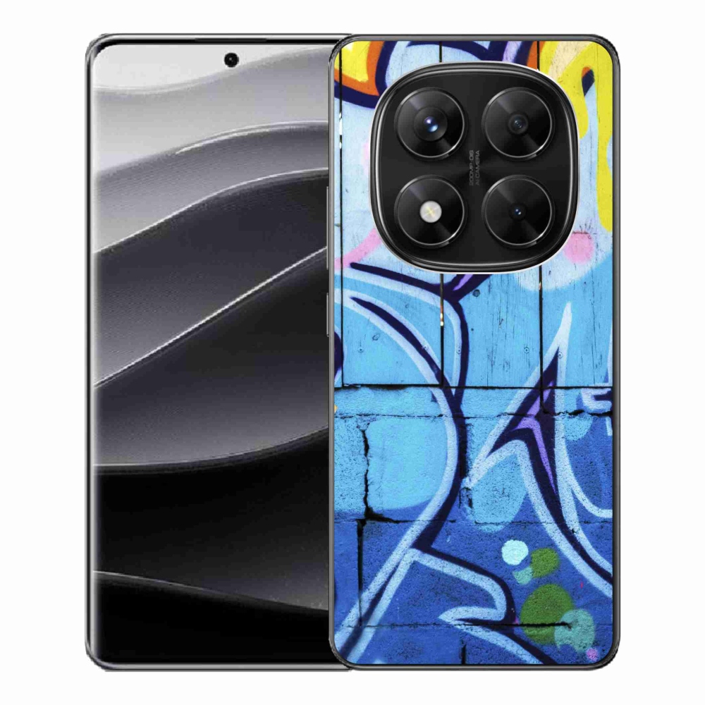 Gelový kryt mmCase na Xiaomi Redmi Note 14 Pro 5G/Poco X7 5G - graffiti