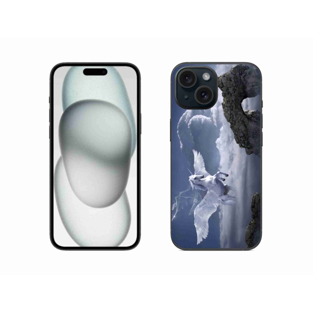 Gelový kryt mmCase na iPhone 15 - pegas