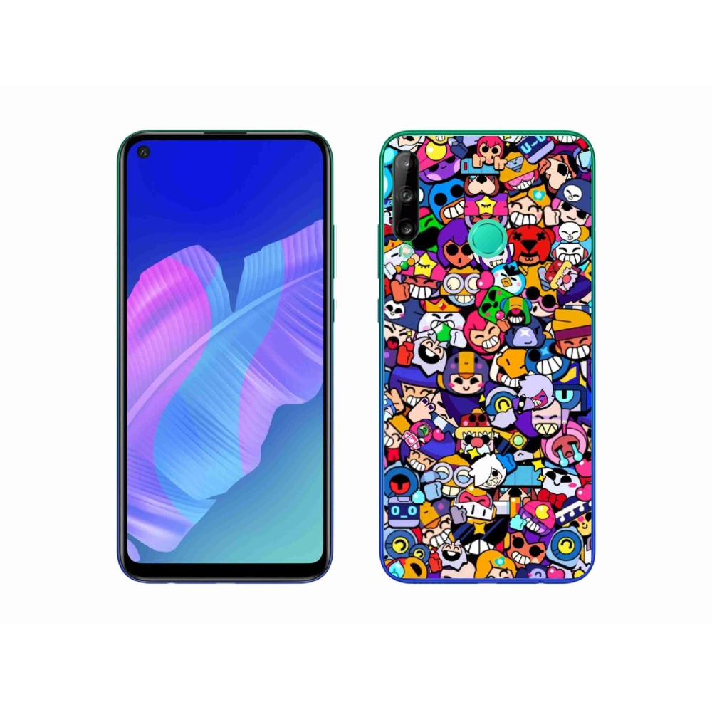 Gelový kryt mmCase na Huawei P40 Lite E - brawl stars 2
