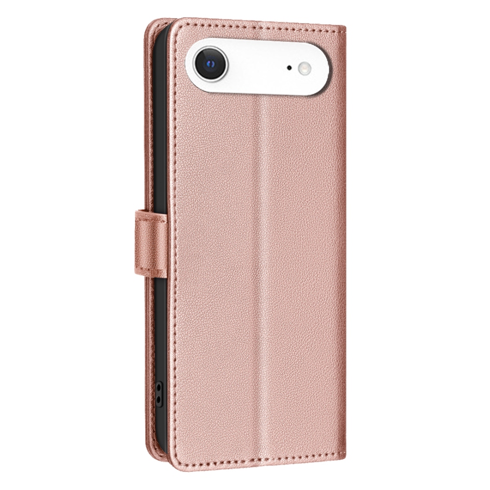 BINFEN knížkové pouzdro na mobil iPhone 17 Air - růžovozlaté