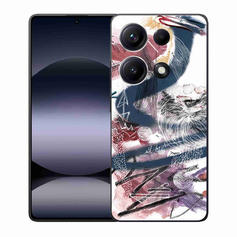 Gelový kryt mmCase na Xiaomi Redmi Note 14S - abstraktní motiv 28
