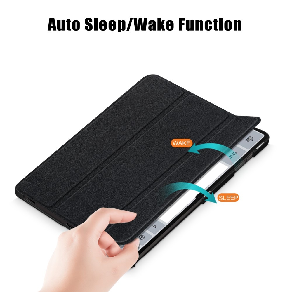 Case chytré zavírací pouzdro na Samsung Galaxy Tab S9 Ultra/Tab S10 Ultra - černé