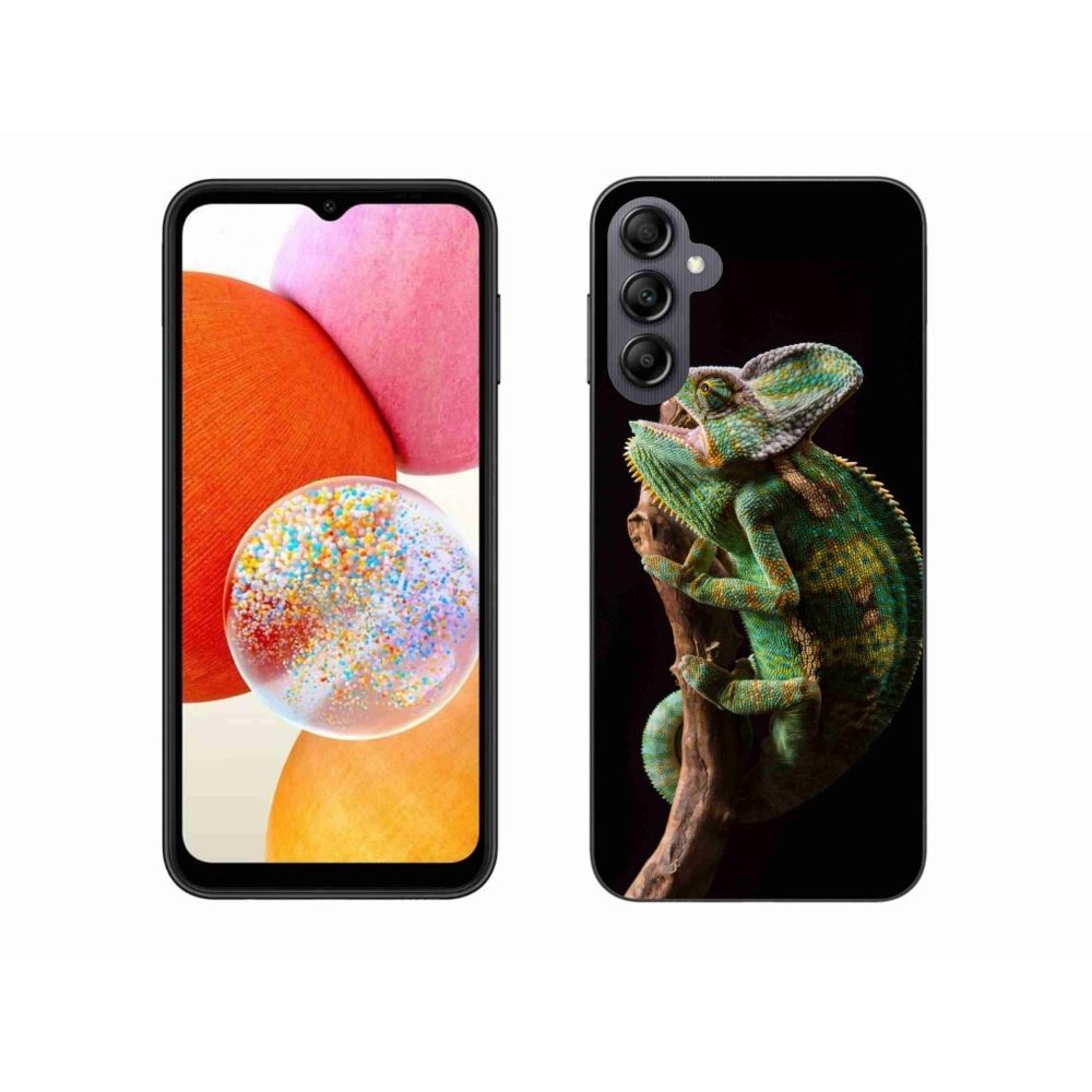 Gelový kryt mmCase na Samsung Galaxy A14 4G/5G - chameleon