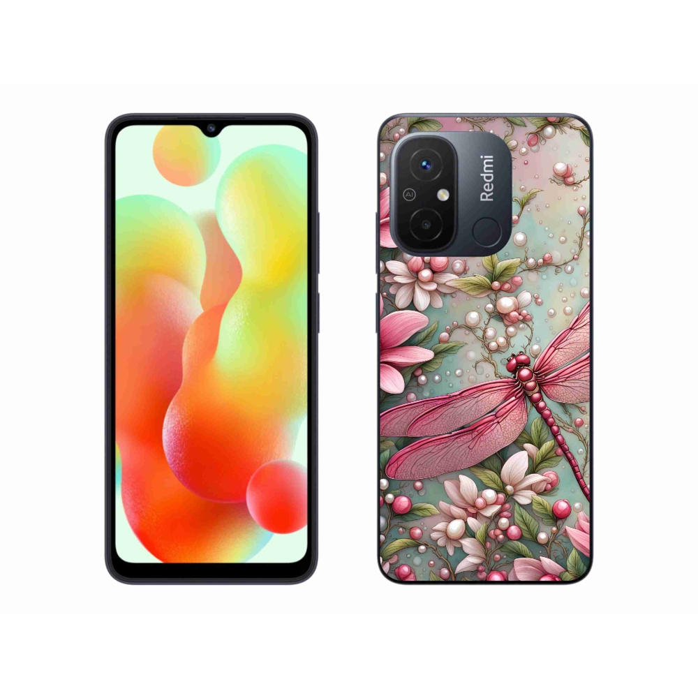 Gelový kryt mmCase na Xiaomi Redmi 12C - vážka