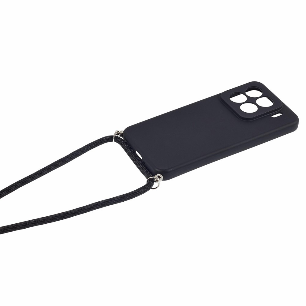 Lining gelový obal se šňůrkou na Xiaomi 15 Pro - černý
