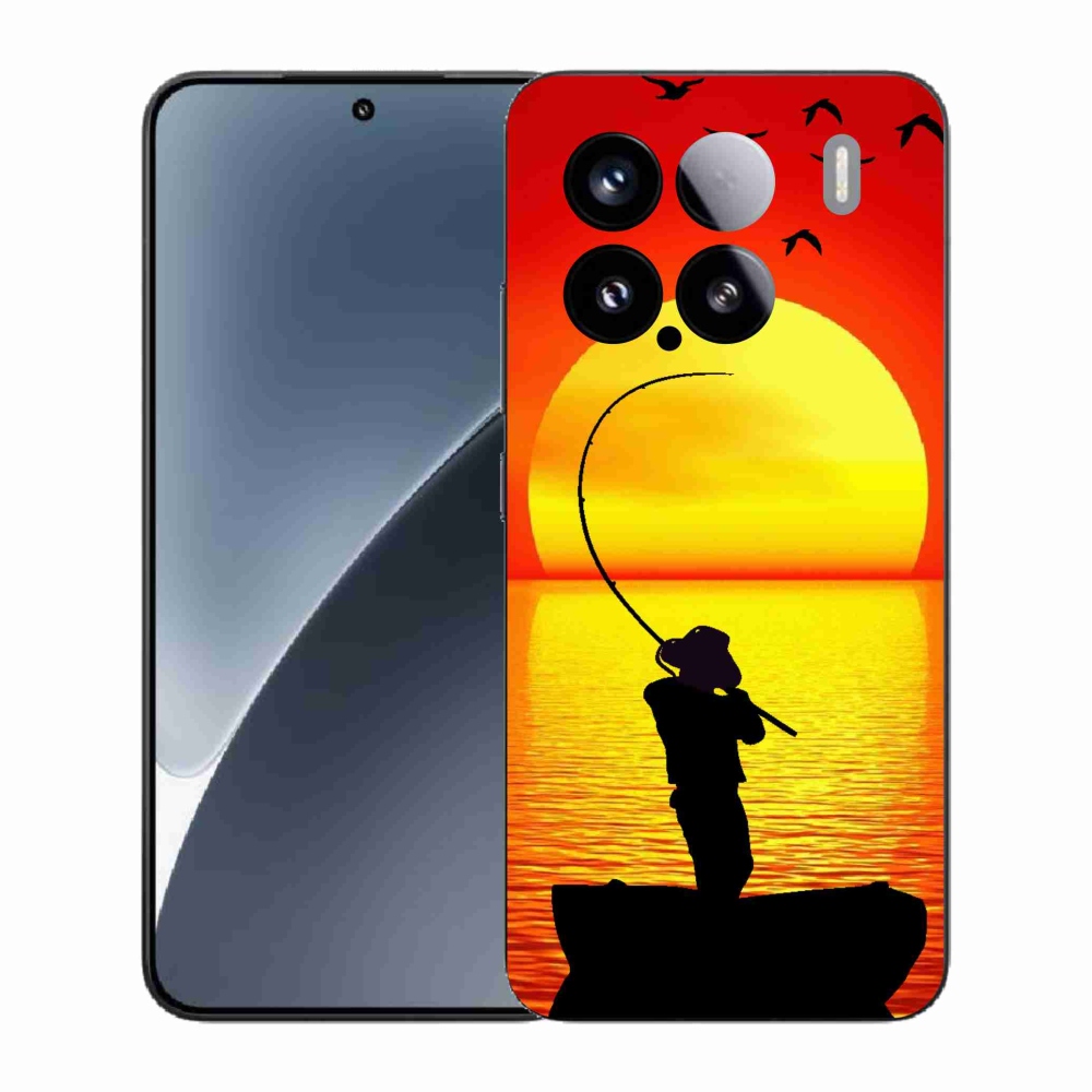 Gelový kryt mmCase na Xiaomi 15 - rybaření