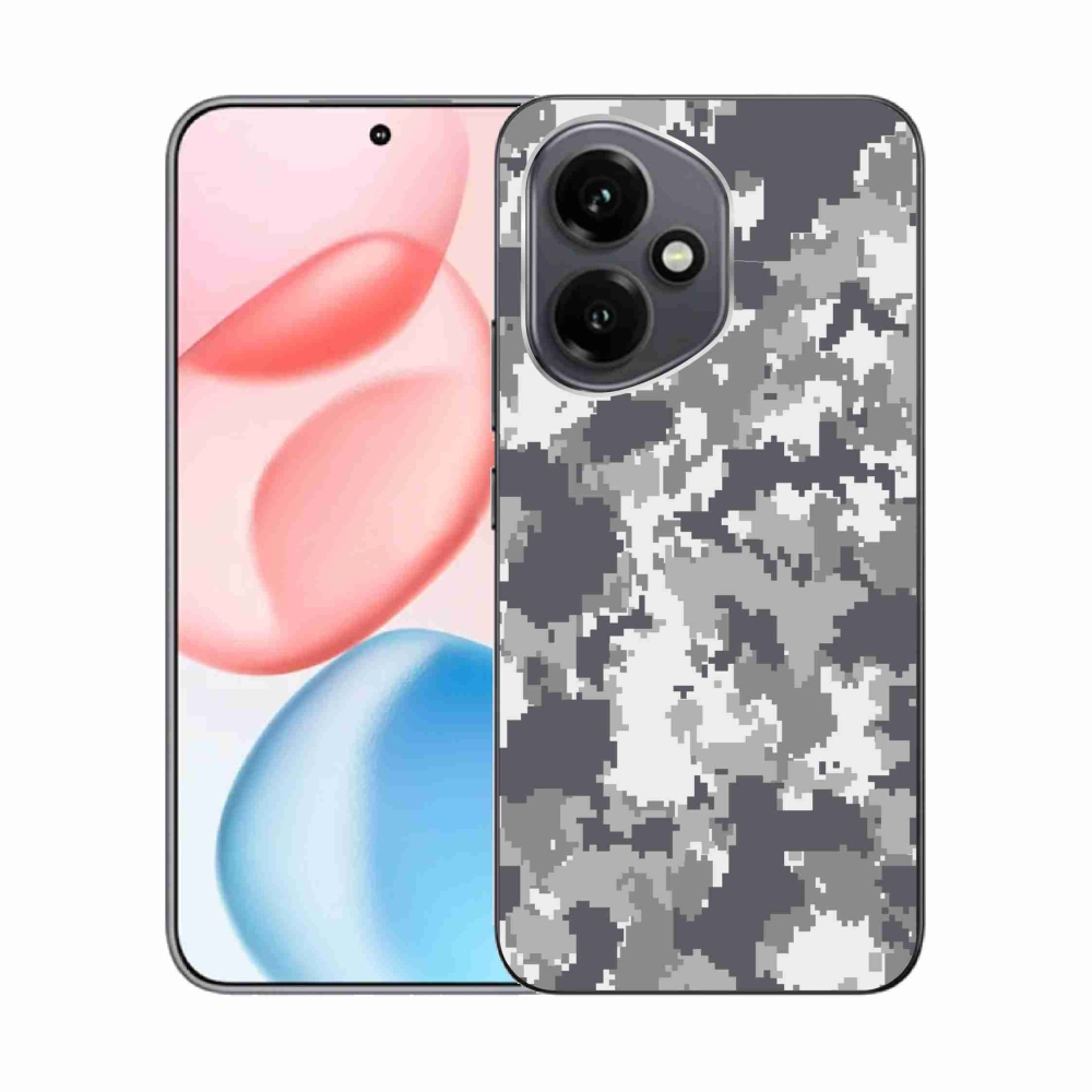 Gelový kryt mmCase na Honor 400 - maskáčový vzor 2