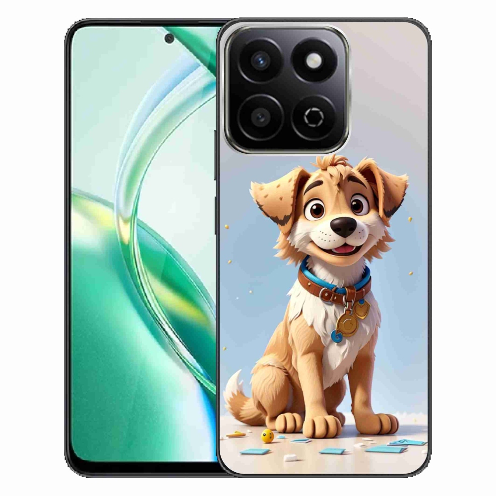 Gelový kryt mmCase na Honor 200 Smart 5G - kreslené štěně
