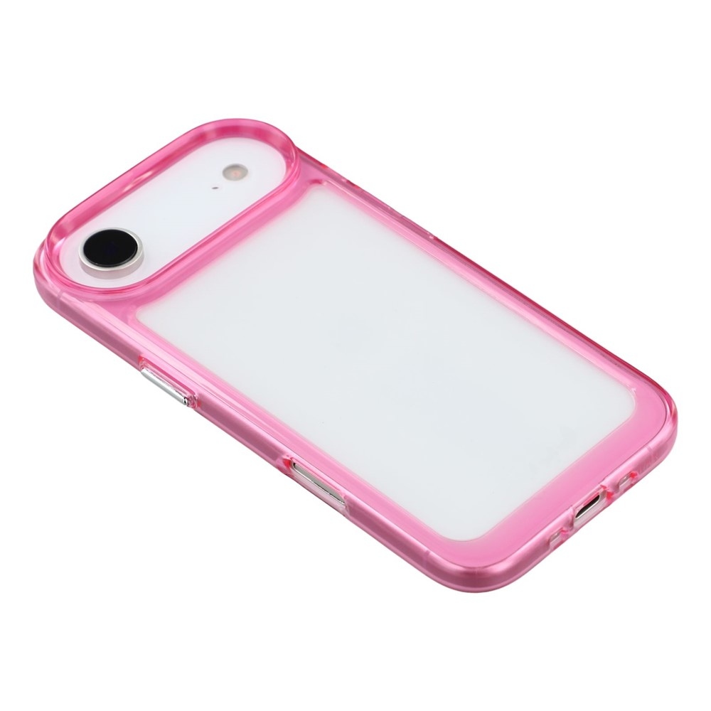 Gelový obal s pevnými zády na iPhone 17 Air - růžový