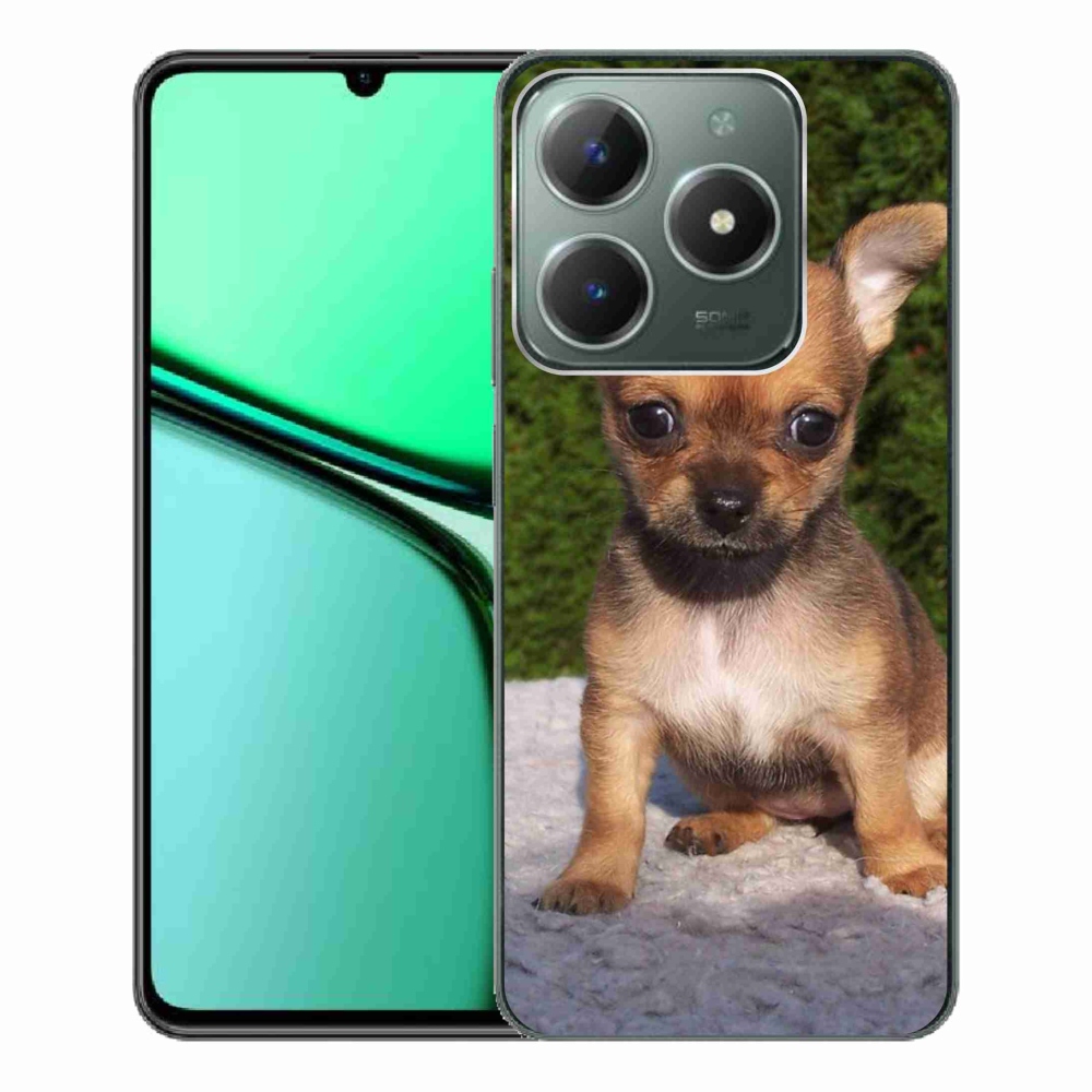 Gelový obal mmCase na Realme C61 - čivava 3