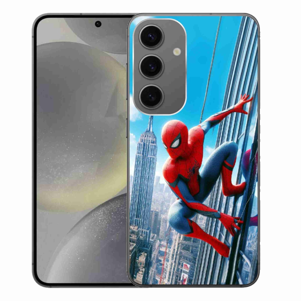 Gelový kryt mmCase na Samsung Galaxy S24+ - spiderman