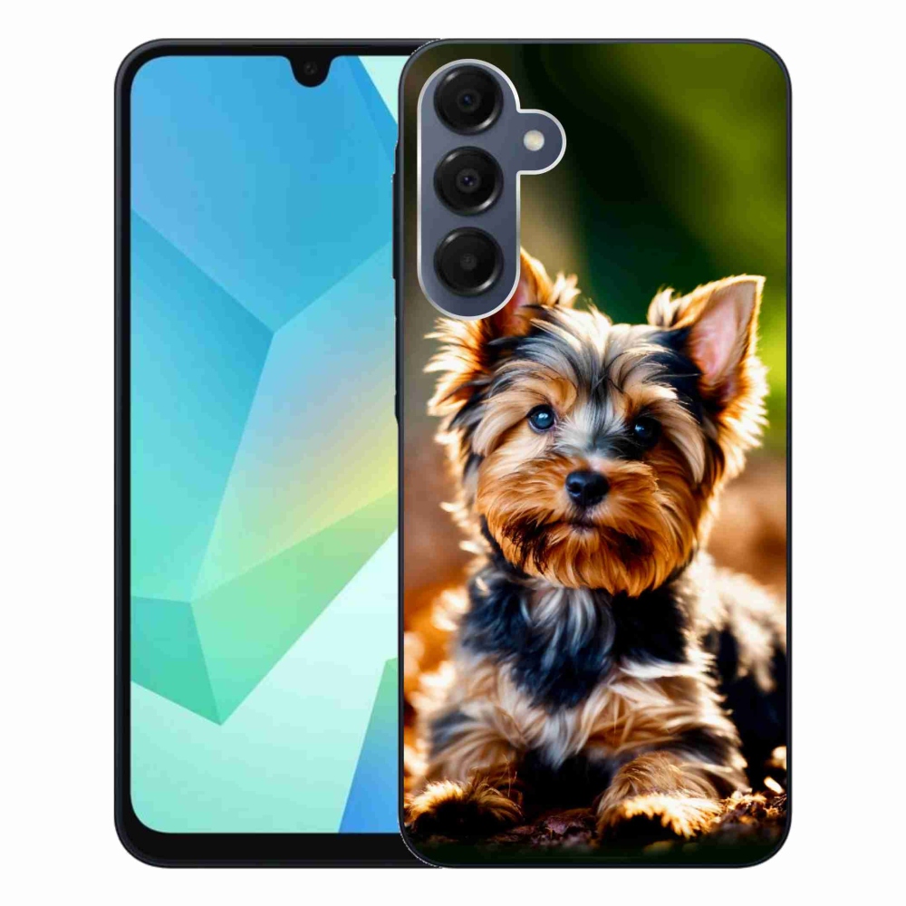 Gelový kryt mmCase na Samsung Galaxy A16 4G/5G - jorkšír 10