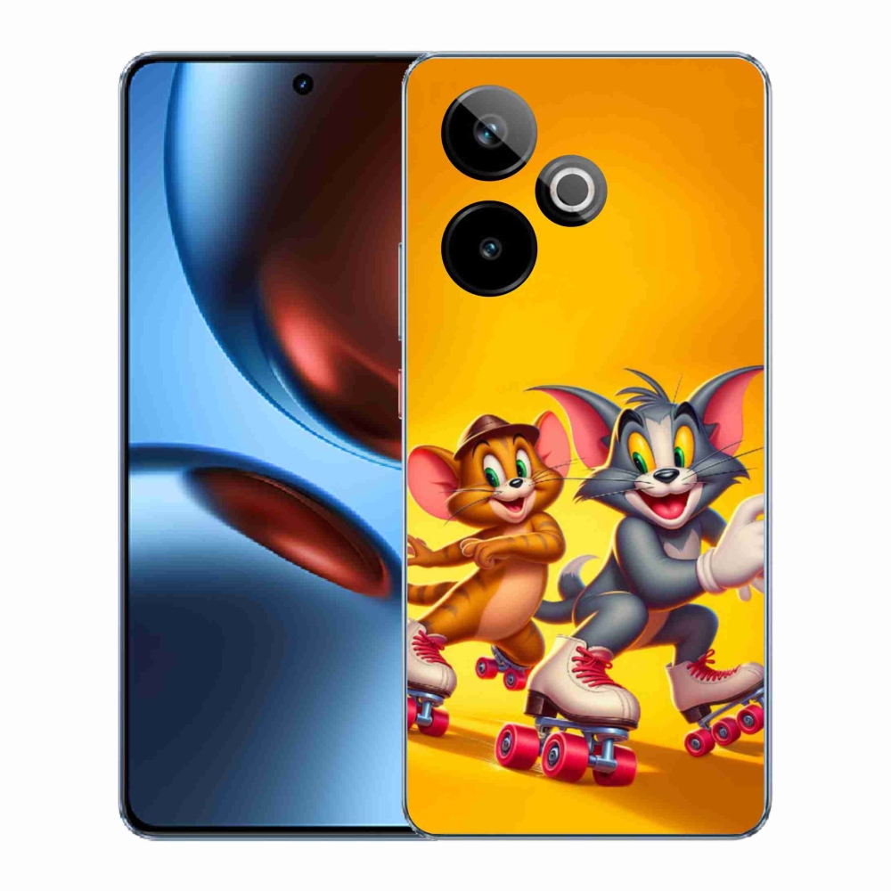 Gelový kryt mmCase na Realme GT 7 5G/GT 7T 5G - tom a jerry