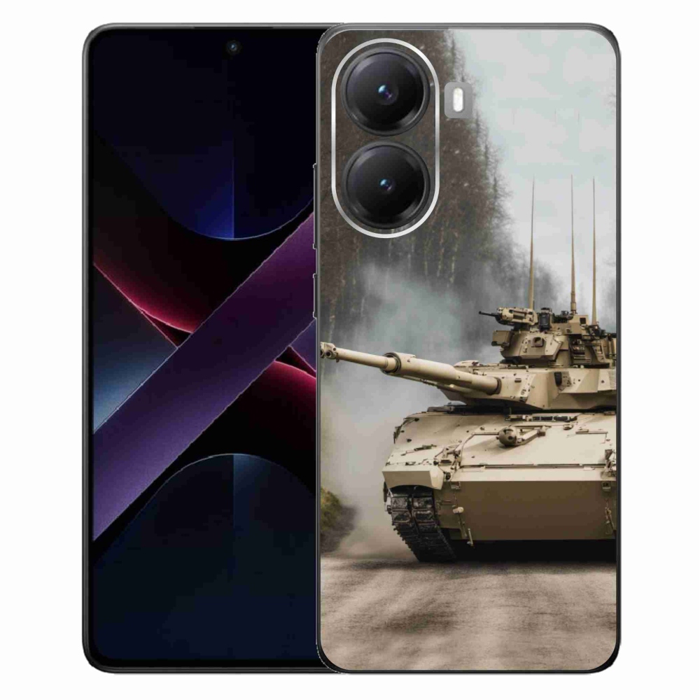 Gelový kryt mmCase na Xiaomi Poco X7 Pro 5G - tank 1