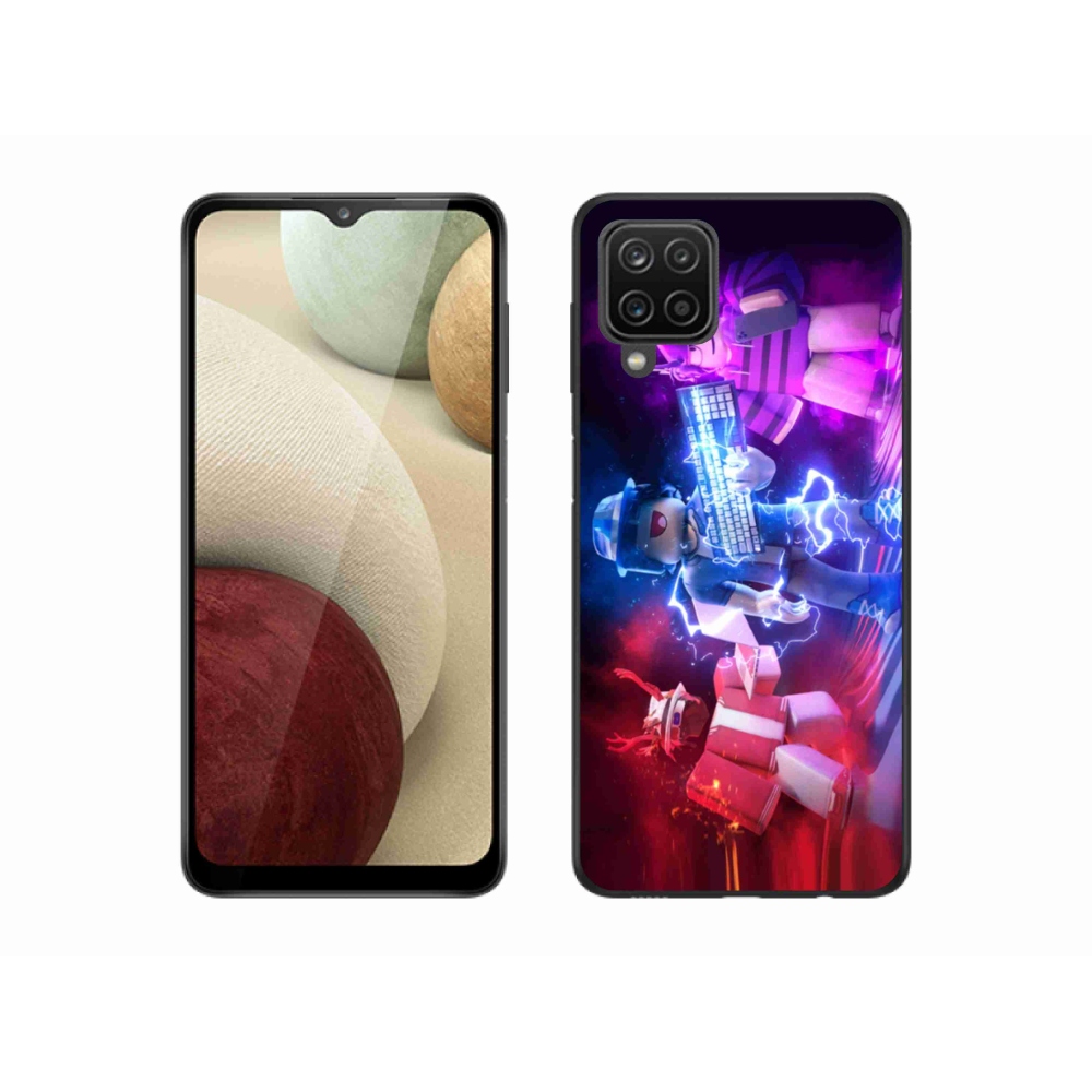 Gelový kryt mmCase na Samsung Galaxy A12 - roblox