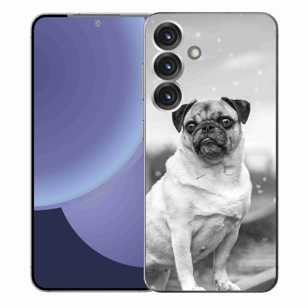 Gelový kryt mmCase na Samsung Galaxy S25+ - mops