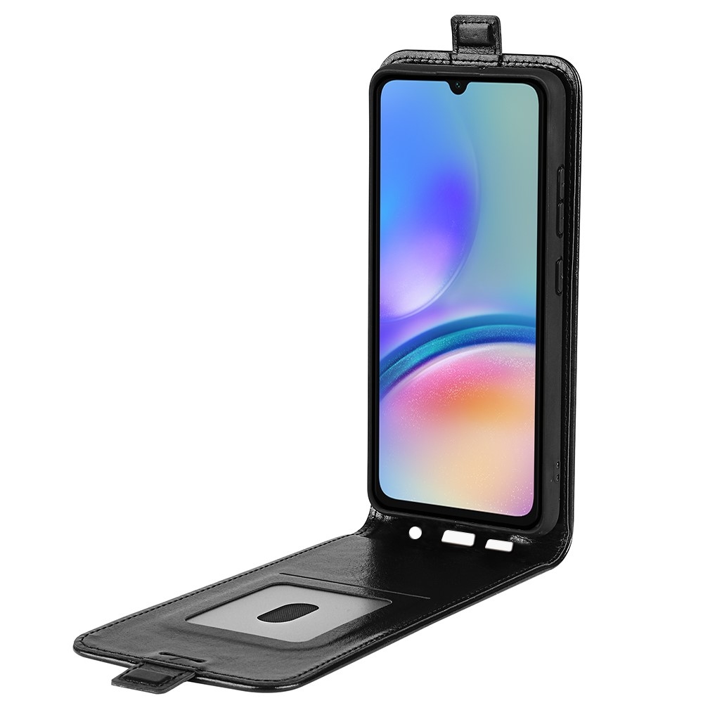 Vertical knížkové pouzdro na Samsung Galaxy A05s - černé