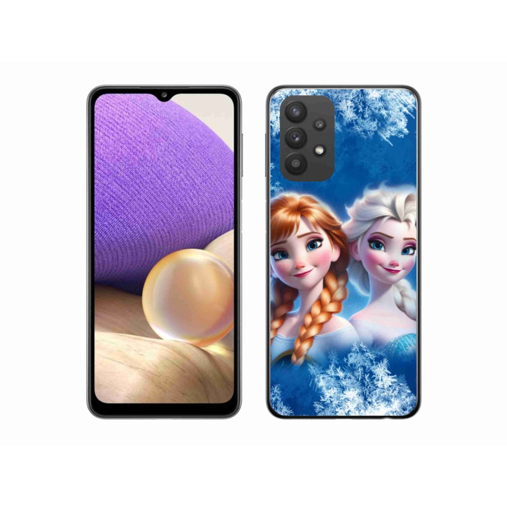 Gelový kryt mmCase na Samsung Galaxy A32 5G - ledové království 2