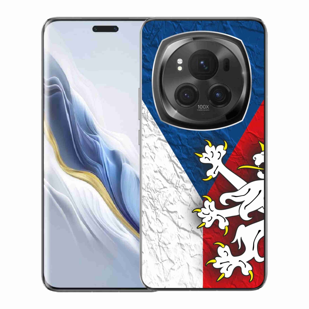 Gelový kryt mmCase na Honor Magic 6 Pro 5G - česká vlajka 1