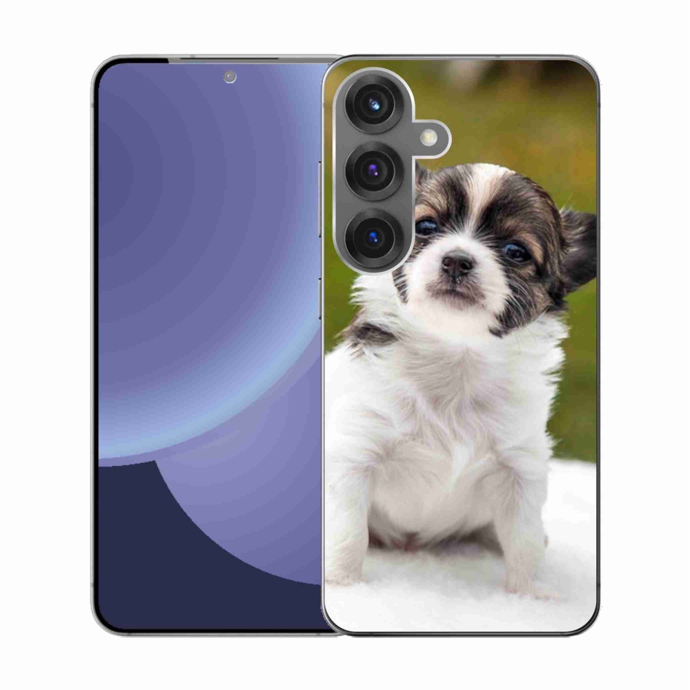 Gelový kryt mmCase na Samsung Galaxy S25 - čivava 4