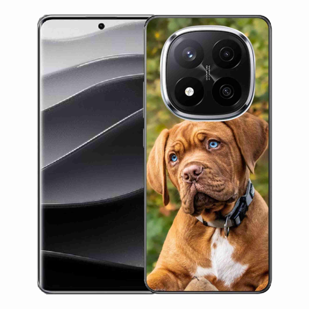 Gelový kryt mmCase na Xiaomi Redmi Note 14 Pro+ 5G - štěně 