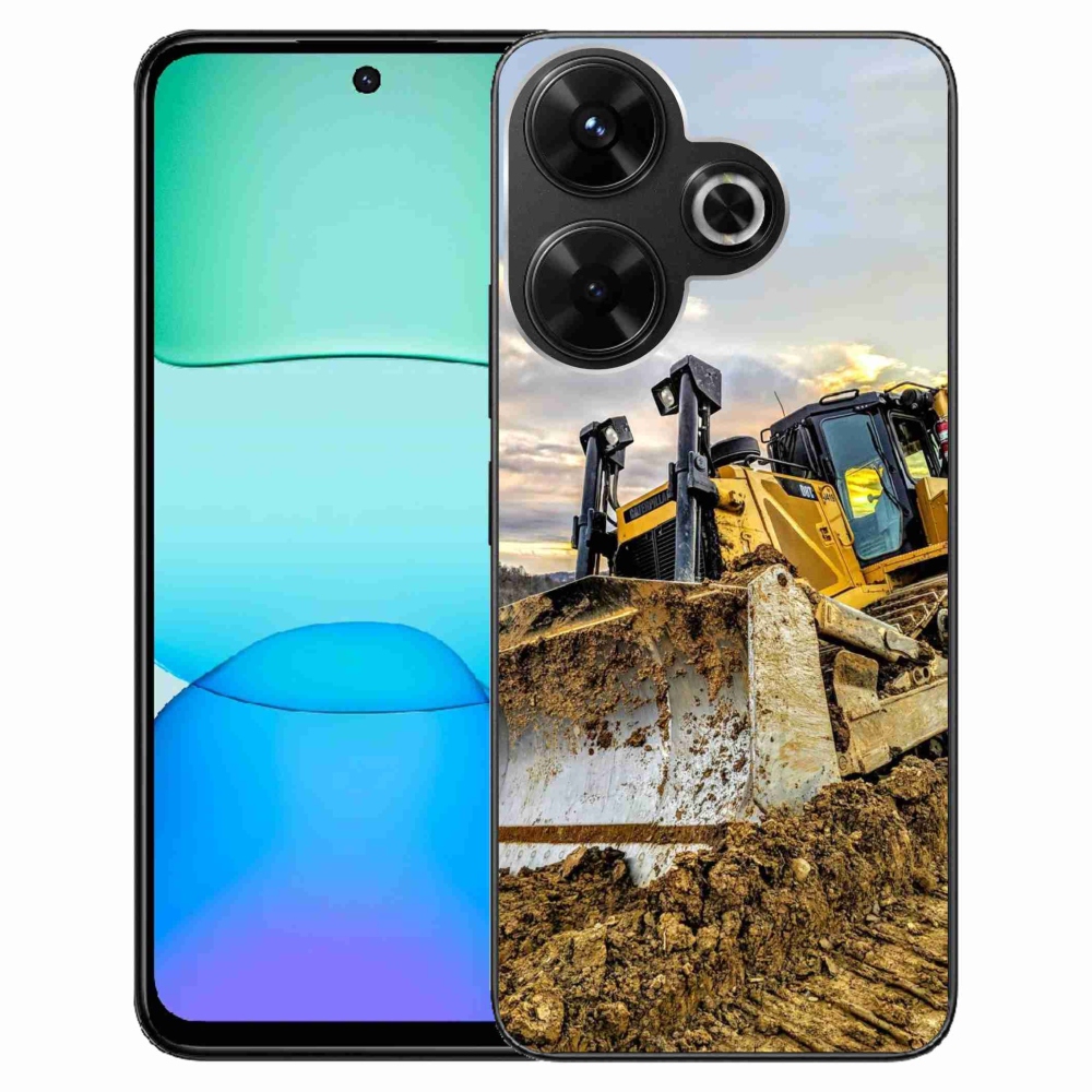 Gelový kryt mmCase na Xiaomi Redmi 13 4G/Poco M6 4G - bagr