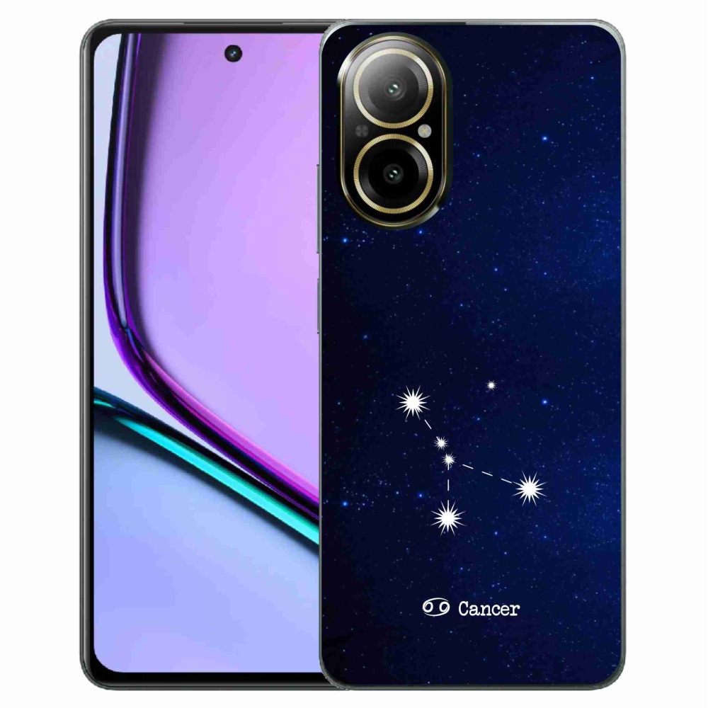 Gelový kryt mmCase na Realme C67 - souhvězdí Raka