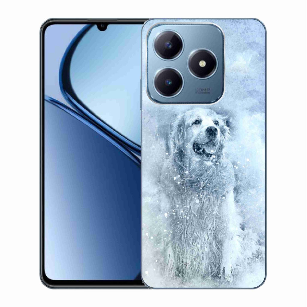 Gelový obal mmCase na Realme C63 - retrívr