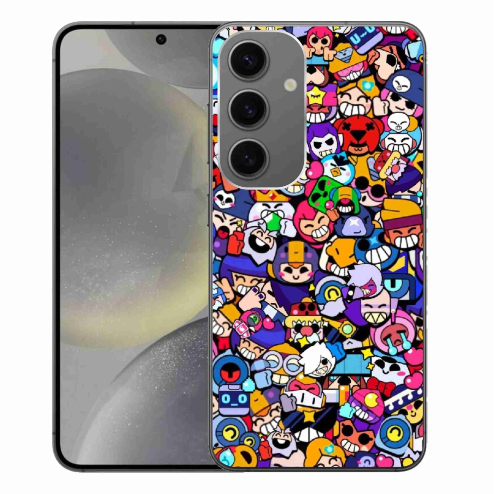 Gelový kryt mmCase na Samsung Galaxy S24+ - brawl stars 2