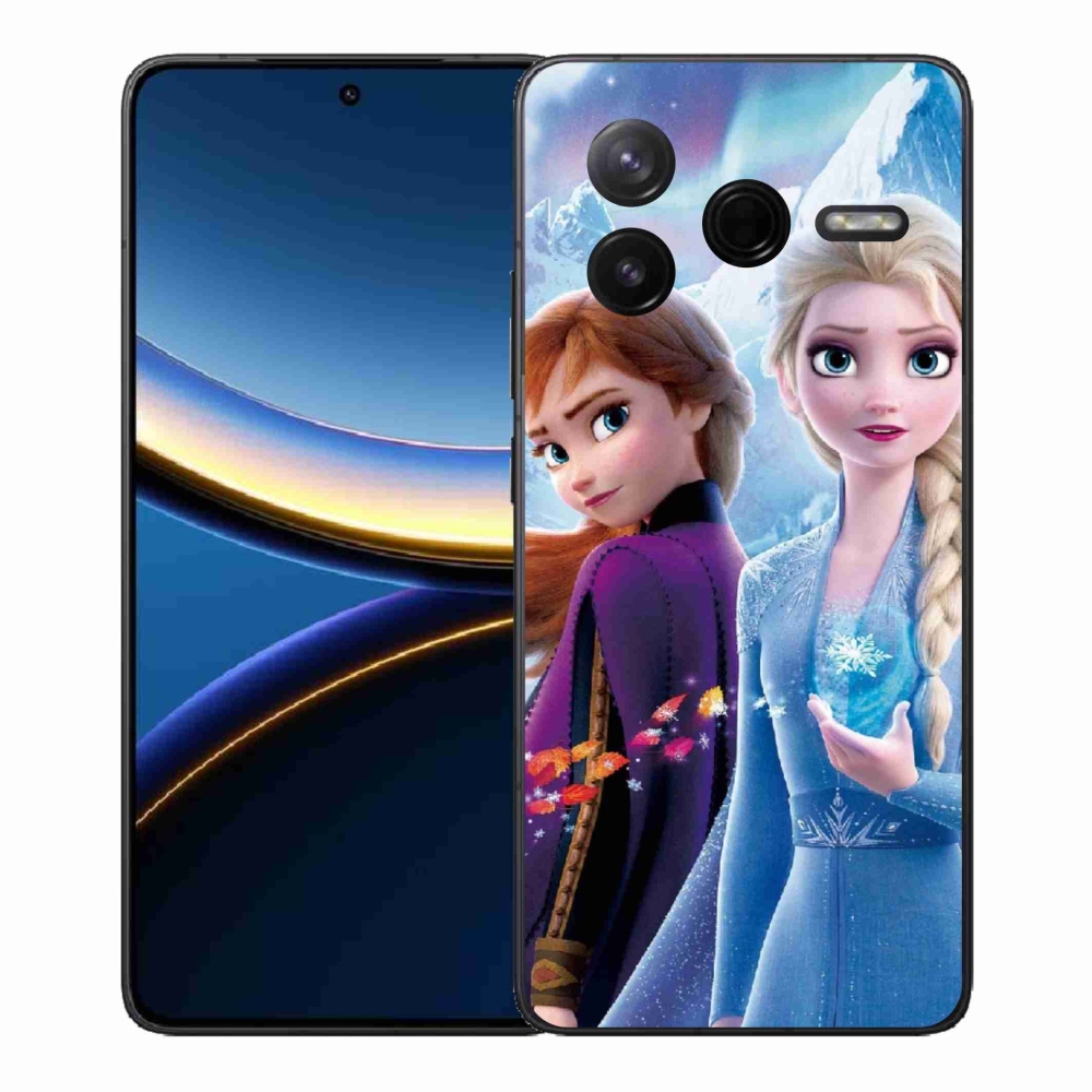 Gelový kryt mmCase na Xiaomi Poco F7 Pro - ledové království 3