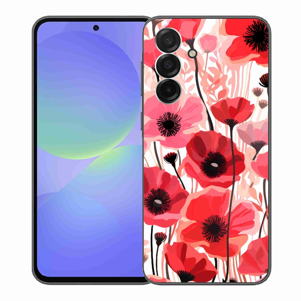 Gelový kryt mmCase na Samsung Galaxy A36 5G - vlčí mák 1