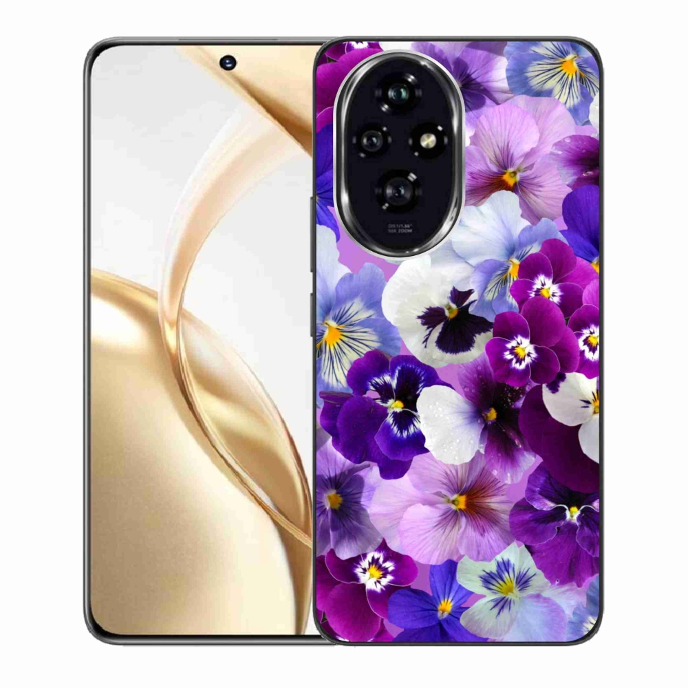 Gelový kryt mmCase na Honor 200 5G - květiny 9