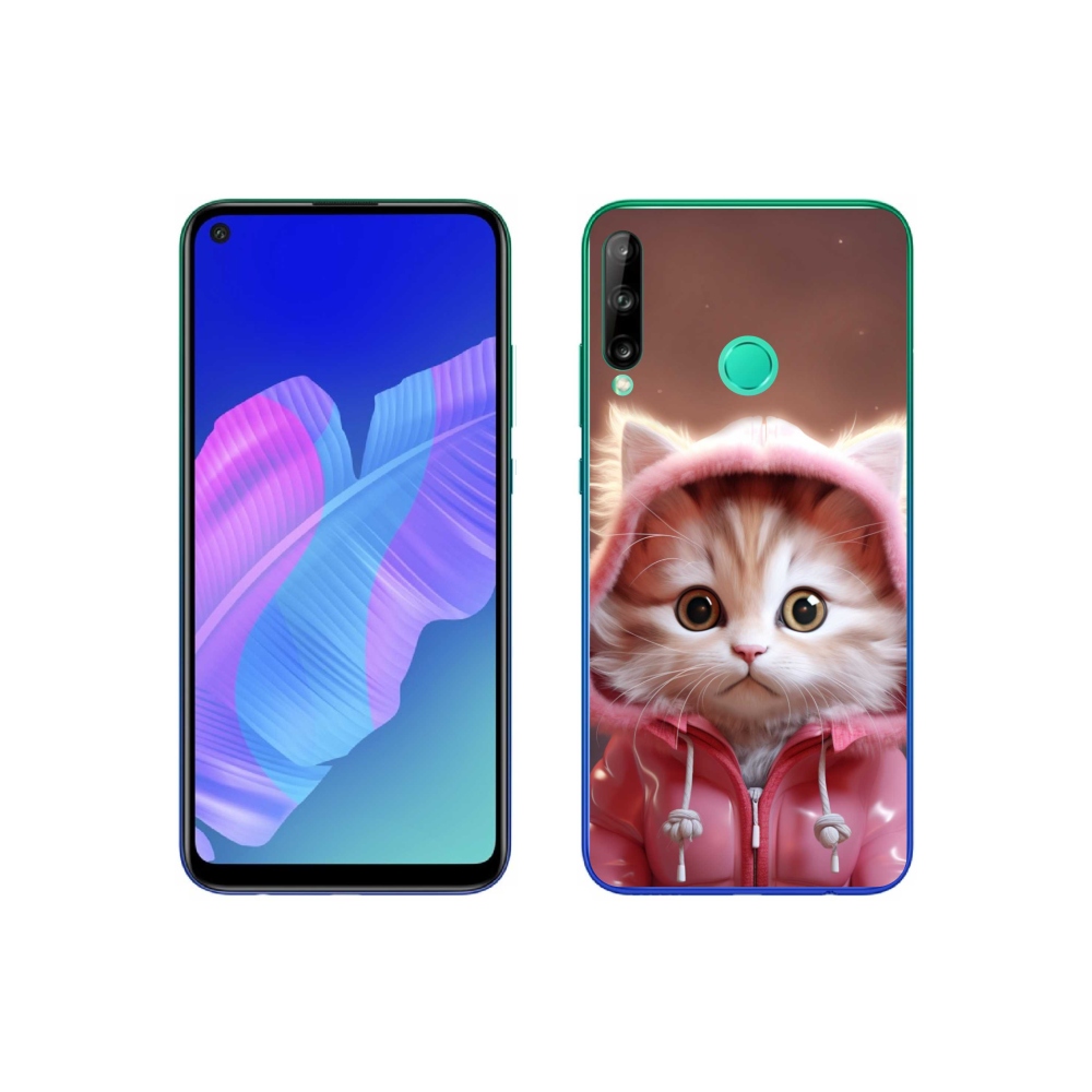 Gelový kryt mmCase na Huawei P40 Lite E - roztomilé kotě 3