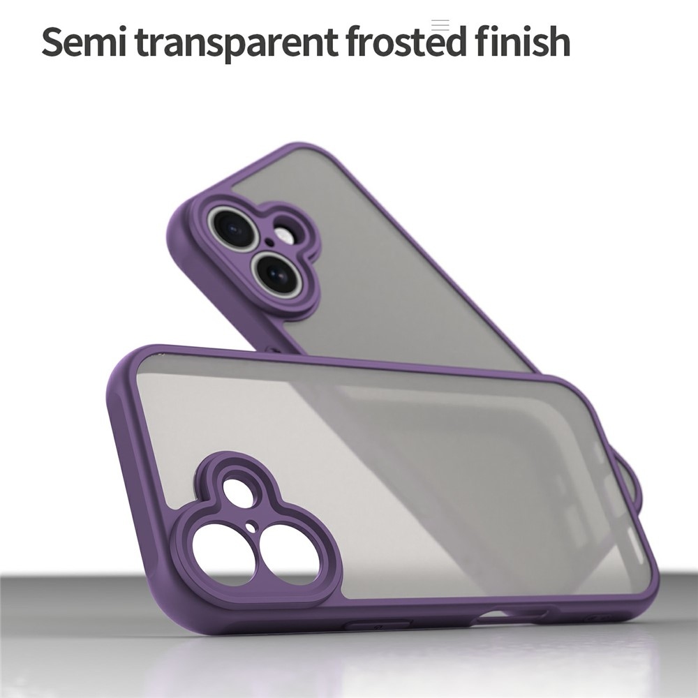Proof gelový obal s pevnými zády na iPhone 17 - fialový