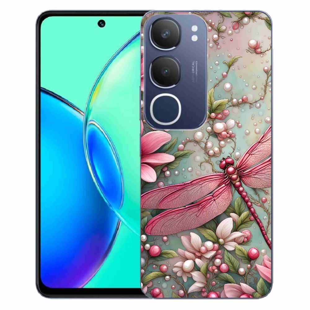 Gelový kryt mmCase na Vivo Y19s - vážka