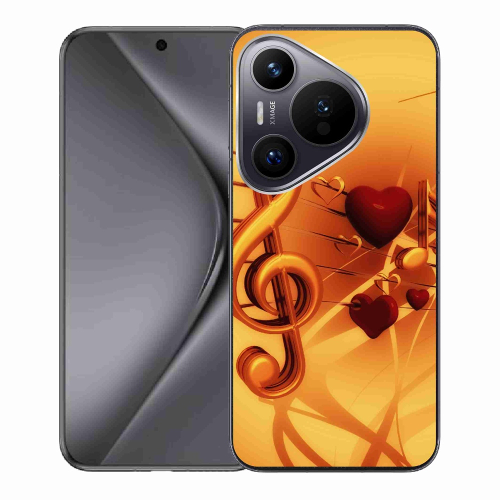 Gelový kryt mmCase na Huawei Pura 70 - noty
