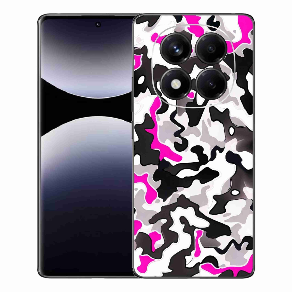 Gelový kryt mmCase na Xiaomi Redmi Note 14 Pro - maskáčový vzor 5