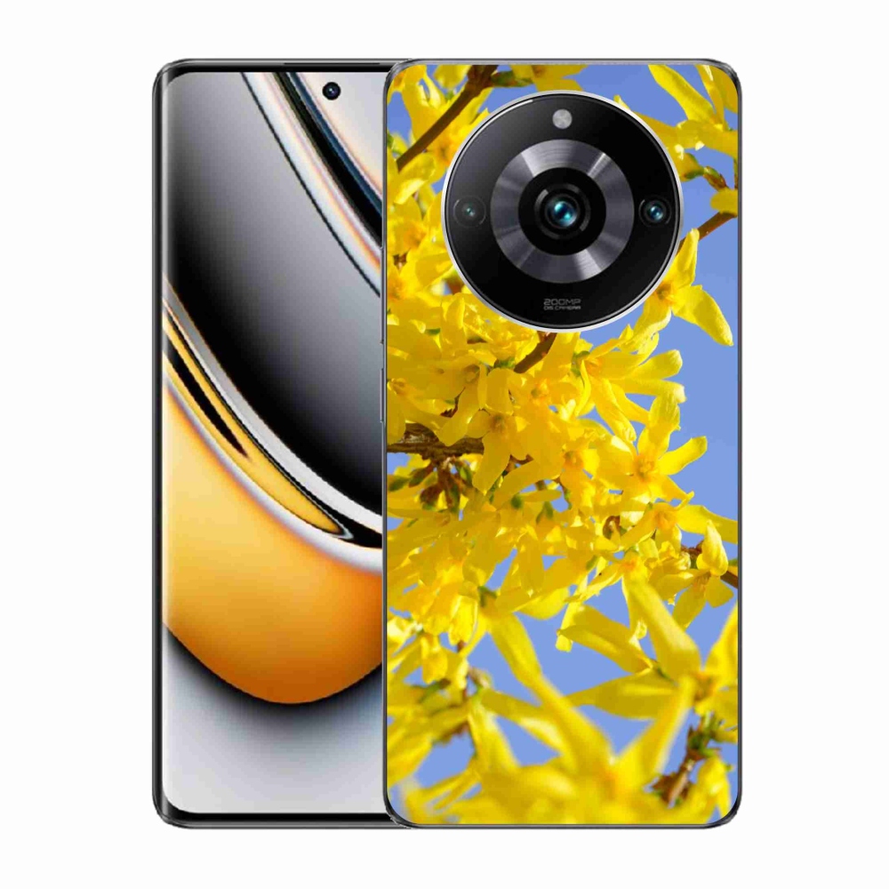 Gelový kryt mmCase na Realme 11 Pro/11 Pro+ - žluté květy