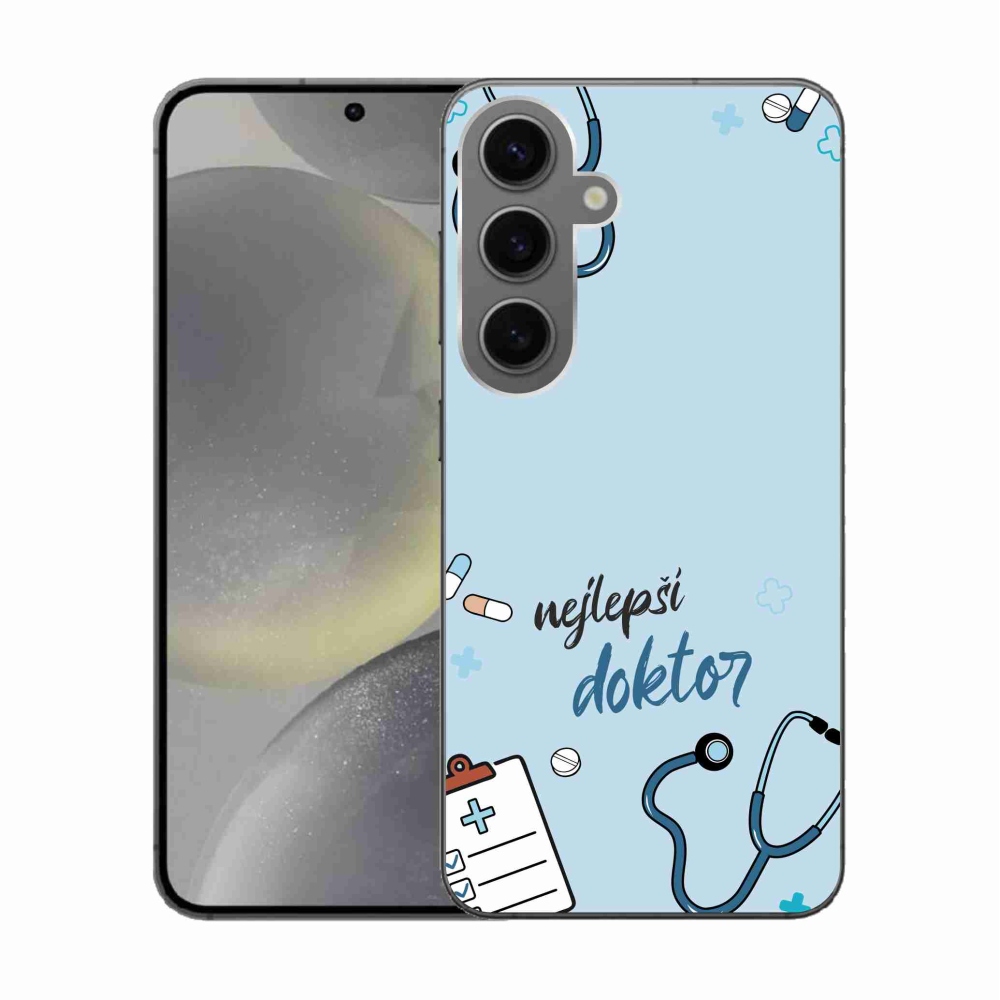 Gelový kryt mmCase na Samsung Galaxy S24 - nejlepší doktor