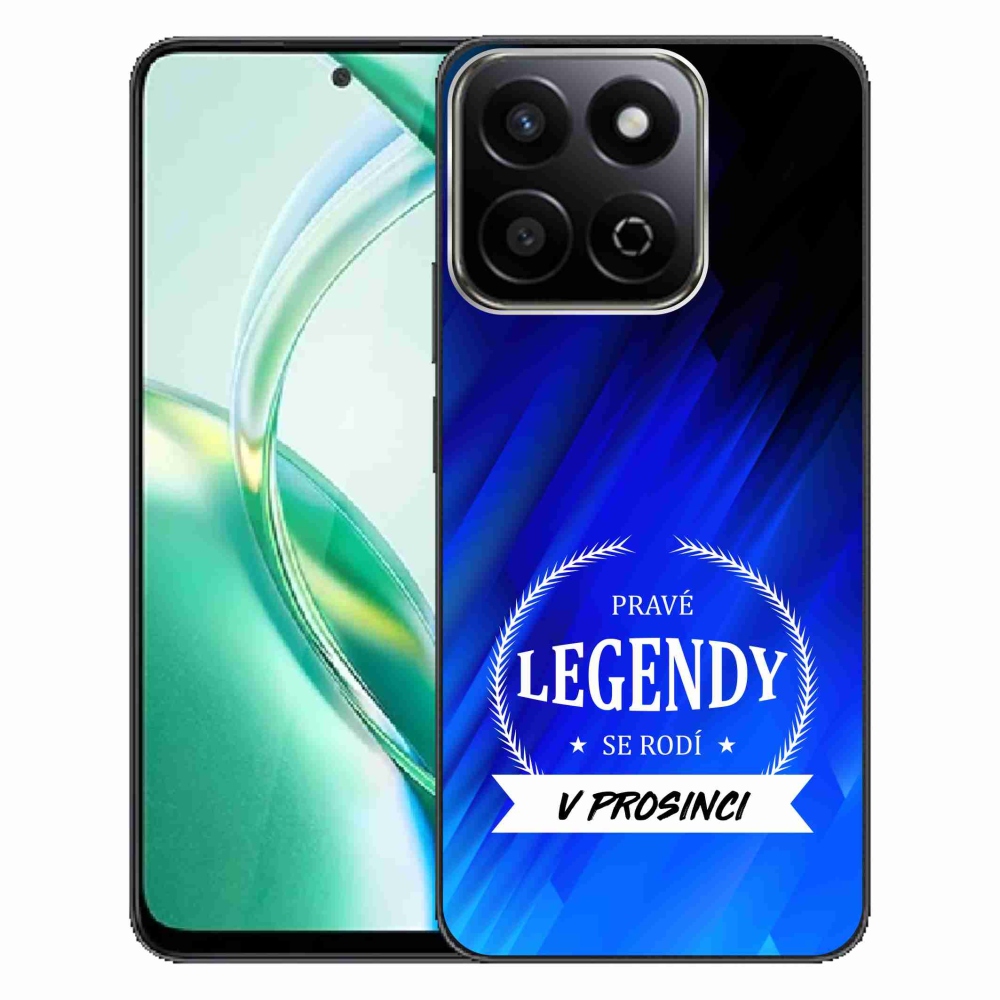 Gelový kryt mmCase na Honor 200 Smart 5G - legendy v prosinci modré pozadí