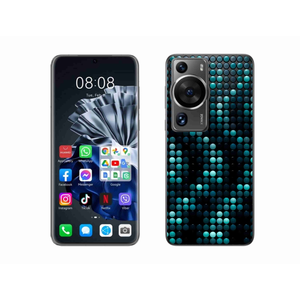 Gelový kryt mmCase na Huawei P60 Pro - abstraktní motiv 15