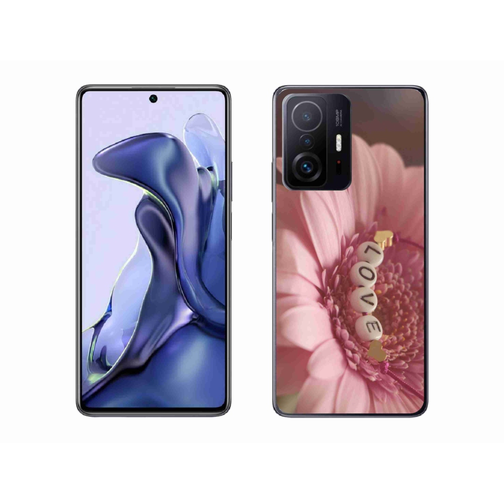 Gelový kryt mmCase na Xiaomi 11T - přívěsek love
