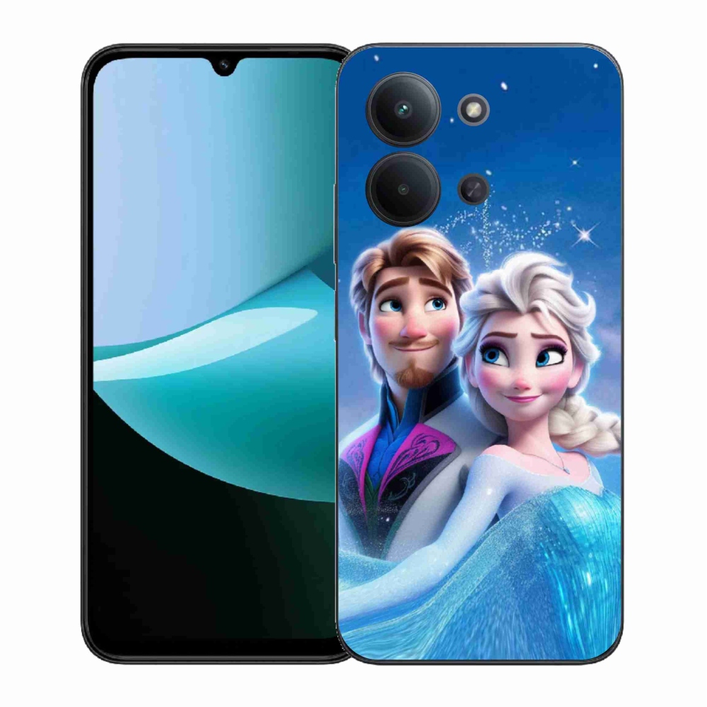 Gelový kryt mmCase na Xiaomi Redmi 15C 4G (171mm)/Poco C85 4G (171mm) - ledové království 1