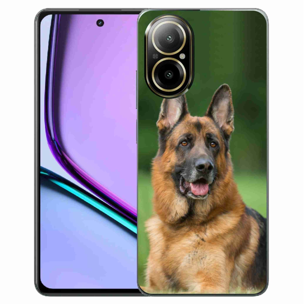 Gelový kryt mmCase na Realme C67 - německý ovčák
