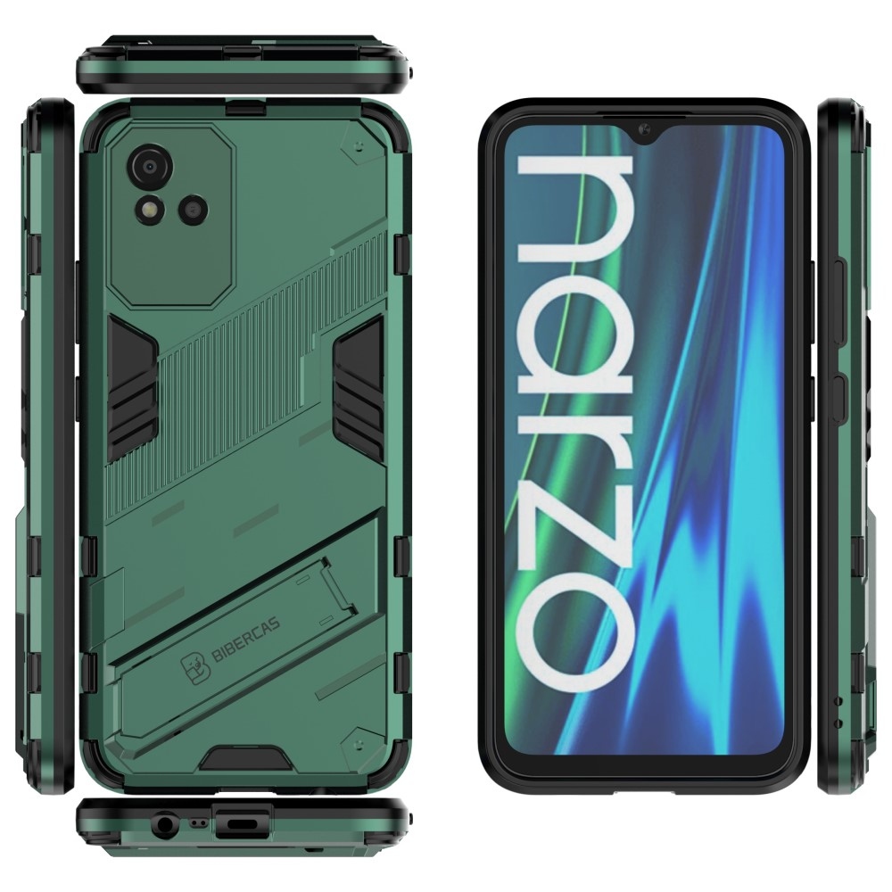 Armory odolný kryt pro Realme Narzo 50i - zelený